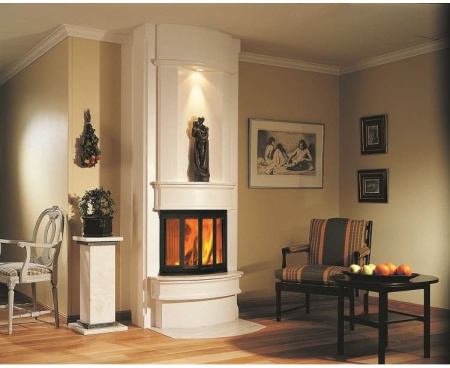 Камин Nordpeis AKROPOLIS пристенный