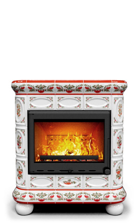 Печь камин КимрПечь Медальон Пристенный Рябина