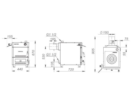 Котел ZOTA Мастер 12