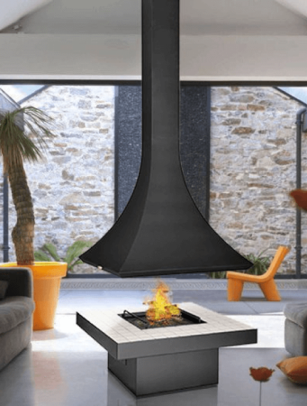 Камин подвесной TOWER