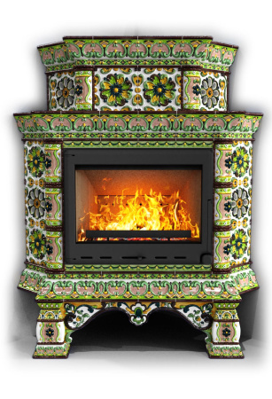 Печь камин КимрПечь Кострома Угловой Двухъярусный Июль