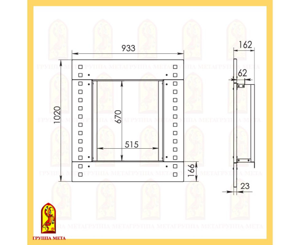 Рамка КАДР 508 Мета