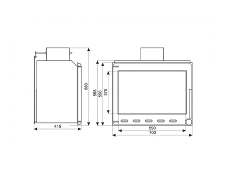 Топка КимрПечъ Ладья 700