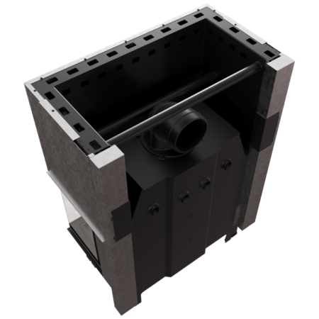 Топка Kratki NBC 15 П-образное стекло гильотина