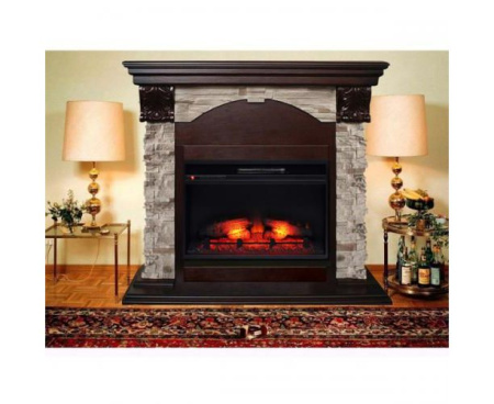 Камин RealFlame Dublin Rock (темный дуб) с Eridan 24