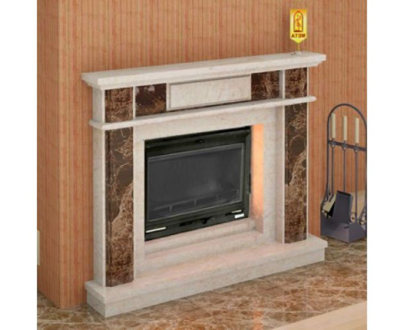 Камин Мета Валенсия 700 с топкой Аксиома