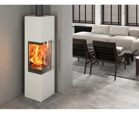 Печь-камин EMBER Стеван 700 XL white