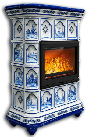 Печь камин КимрПечь Истра Центральный Голландия с топкой Ладья 600