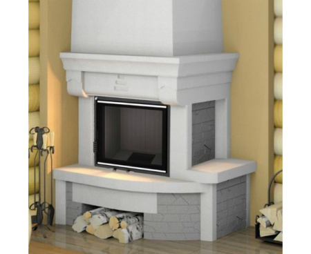 Камин Мета Аллегро правая с топкой Рона 714Ш