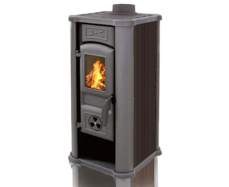 Печь Tim Sistem Diana ceramic черная