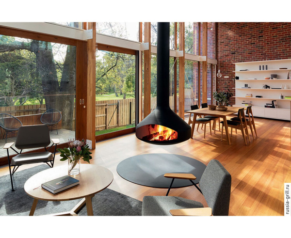 Камин Fireplace 19 подвесной D1000