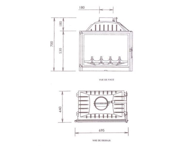 Топка Fireway ilma