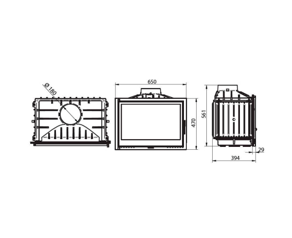 Печь-камин Ferguss FG 17 Печь-камин Ferguss FG 17