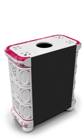 Печь камин КимрПечь Медальон Пристенный Сакура