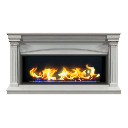 Биокамин в линейном портале "Русский огонь" Николь