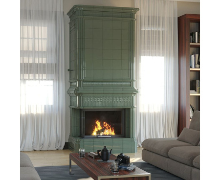 Камин Ceramica Тюльпан Лесной Туман