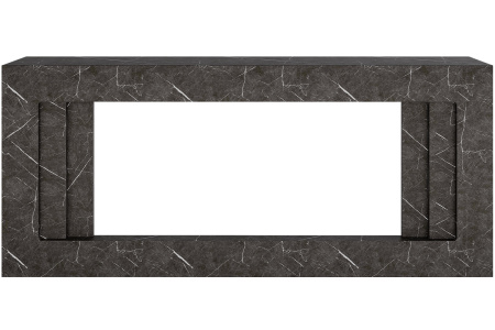 Каминокомплект Line 42 SFT Stone Touch - Серый мрамор с очагом Vision 42 LED