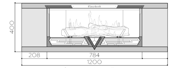 Электрокамин Feuerbach Type-812