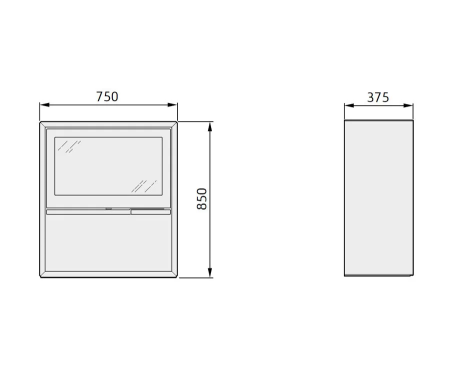 Печь-камин Contura 310