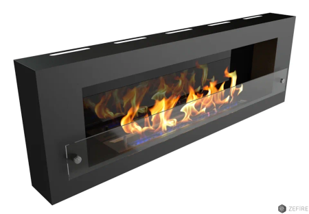 Биокамин ZeFire Orion 1200 со стемалитом и стеклом Биокамин ZeFire Orion 1200 со стемалитом и стеклом