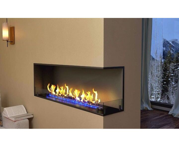 Биокамин встраиваемый Red Kamin 600 угловой