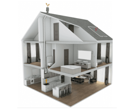 Комплект вентиляции Тихая кухня SAVO CH-65 90 cm inox