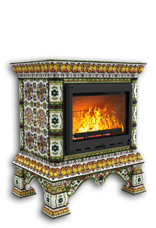 Печь камин КимрПечь Кострома Пристенный Август Печь камин КимрПечь Кострома Пристенный Август