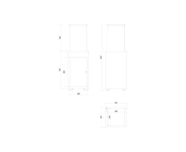 Газовый нагреватель Kratki PATIO MINI/M/G31/37MBAR/B