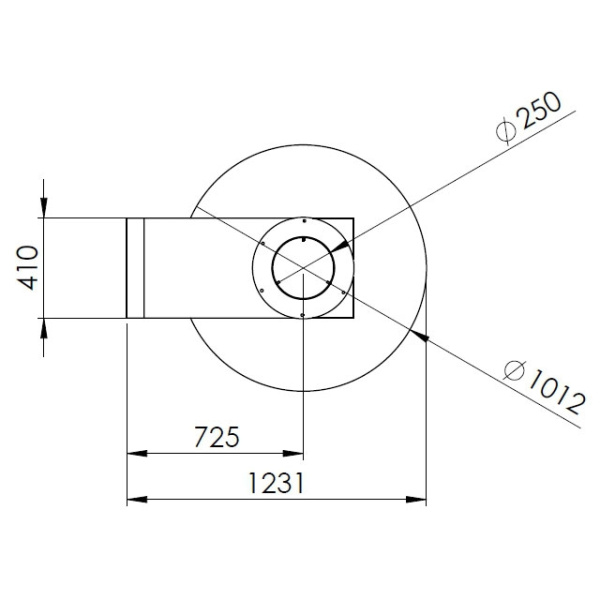 Камин Traforart Камин FANCY CENTRAL, подвесной, с декорирующим элементом, чёрный Камин Traforart Камин FANCY CENTRAL, подвесной, с декорирующим элементом, чёрный