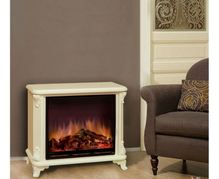 Камин ГЛЕНРИЧ (Glenrich) Версаль A28 с царгой слоновая кость