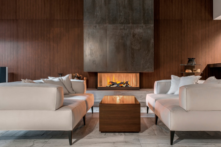 Очаг Cassette 400 LNH-INT (с дровами)