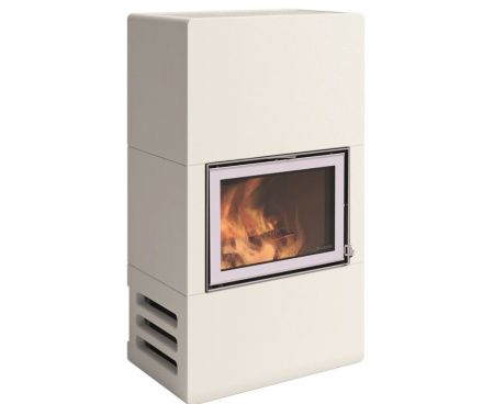 Камин Nordpeis STOCKHOLM низкий с топкой N-20F черная