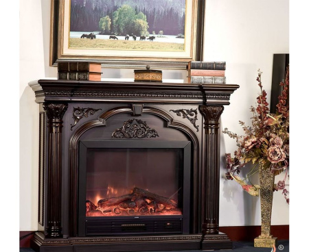 Камин ГЛЕНРИЧ (Glenrich) Шератон темный орех Камин ГЛЕНРИЧ (Glenrich) Шератон темный орех