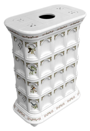 Печь камин КимрПечь Истра Центральный Птицы с топкой Ладья 600