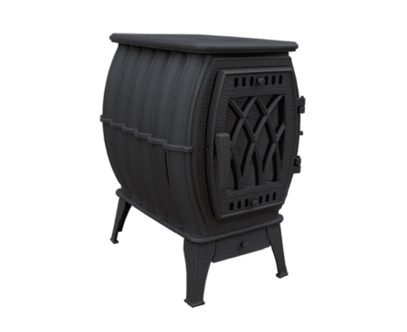 Печь Бахта черная