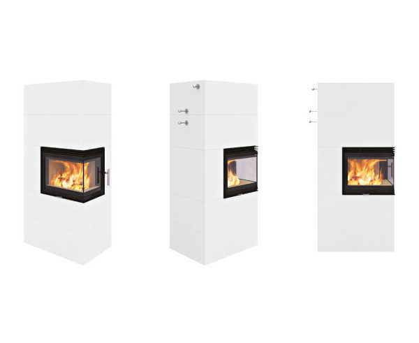 Печь камин Nordpeis Salzburg С правая