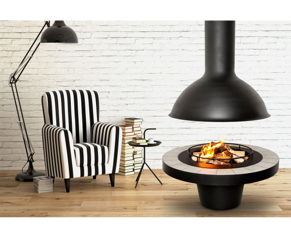 Камин Fireplace 02 островной