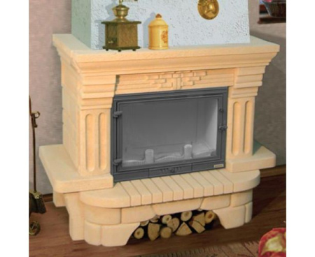 Камин Мета Соната с топкой Промо 700