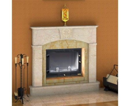 Камин Мета Прага 700 с топкой Промо 700