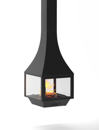 Камин подвесной VETRO