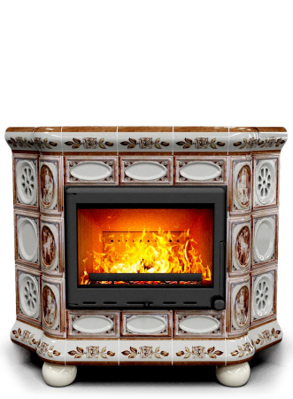 Печь камин КимрПечь Медальон Угловой Модерн Печь камин КимрПечь Медальон Угловой Модерн