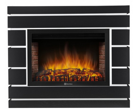 Камин Electrolux Moderno 25 черный дуб с очагом EFP/P - 2520LS