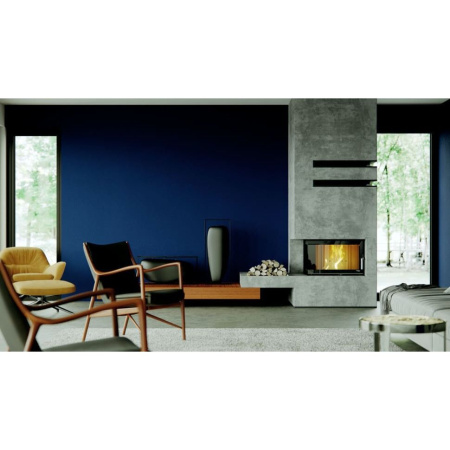 Топка DEFRO HOME RIVA SM BP SHORT 16 кВт 737/465/482мм с водяным контуром