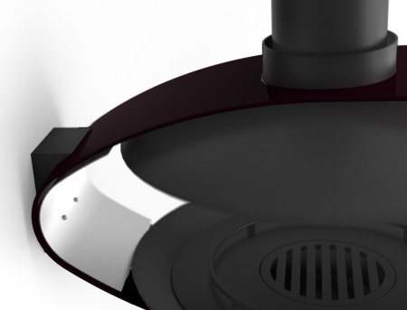 Камин Traforart Камин FANCY CENTRAL, подвесной, с декорирующим элементом, чёрный Камин Traforart Камин FANCY CENTRAL, подвесной, с декорирующим элементом, чёрный