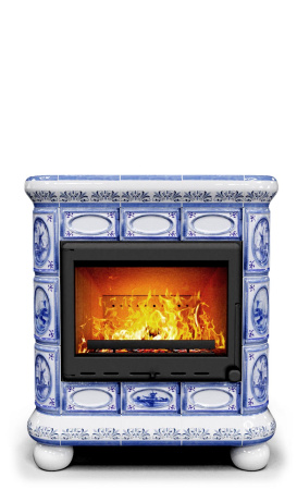 Печь-камин КимрПечъ Медальон Пристенный - Голландия