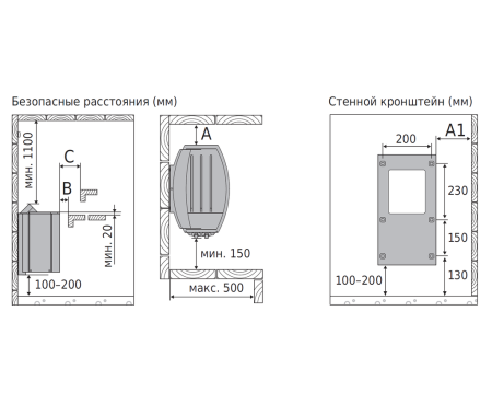 Печь для бани Harvia Vega BC90E Steel