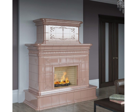 Камин Ceramica Модерн с подиумом