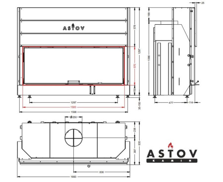 Топка Астов (Astov) ПС 15057